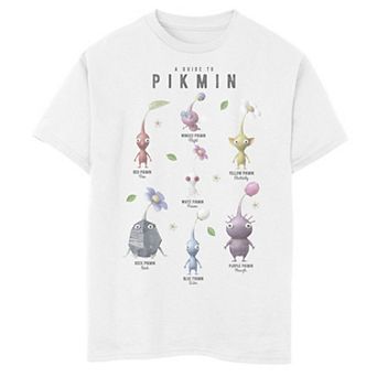 Boys 8-20 Nintendo Pikmin A Guide To Pikmin Graphic Tee
