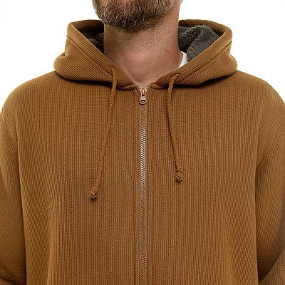 Men's Smith's Workwear Hooded Sherpa-Lined Thermal Jacket