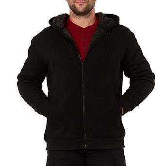 Men's Smith's Workwear Hooded Sherpa-Lined Thermal Jacket