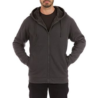 Men's Smith's Workwear Hooded Sherpa-Lined Thermal Jacket