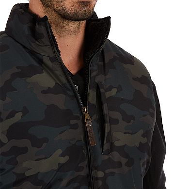 Men's Smith's Workwear Camouflage Sherpa-Lined Vest