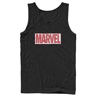 Men's Marvel Scribble Logo Graphic Tank