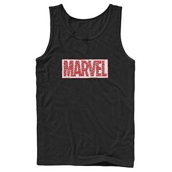 Men's Marvel Scribble Logo Graphic Tank