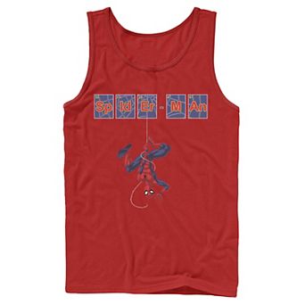 Men's Marvel Spider-Man Element Tiles Graphic Tank