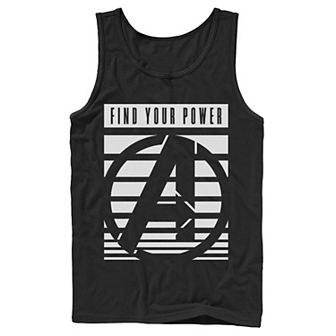 Men's Marvel The Avengers Find Your Inner Power Graphic Tank