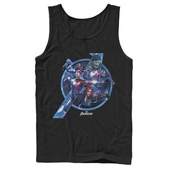 Men's Marvel The Avengers Heroes Filled Logo Graphic Tank