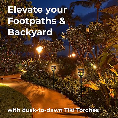 Techko Solar 3-in-1 Multi-Function Torch Light 2-piece Set