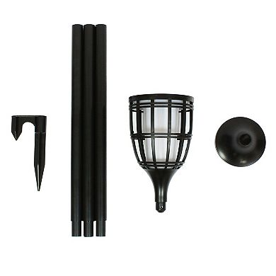 Techko Solar 3-in-1 Multi-Function Torch Light 2-piece Set