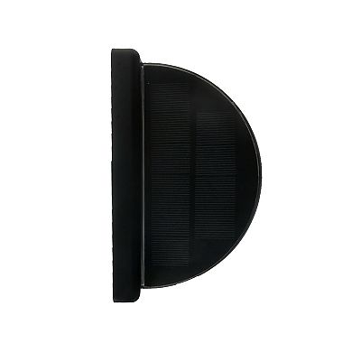 Techko Outdoor Solar Wall Sconce Light - Circle Design