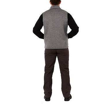 Men's Smith's Workwear Sherpa-Lined Sweater Fleece Vest