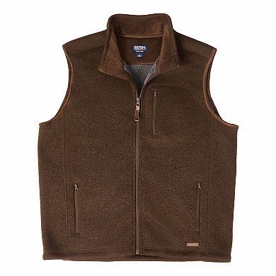 Men's Smith's Workwear Sherpa-Lined Sweater Fleece Vest