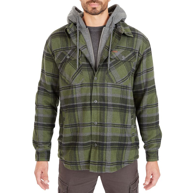 Flannel on sale jacket kohls