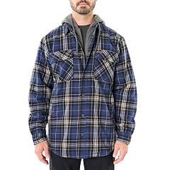 Kohls mens shop flannel jacket