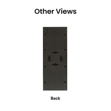 Techko Outdoor Solar Wall Sconce Light - Modern Design