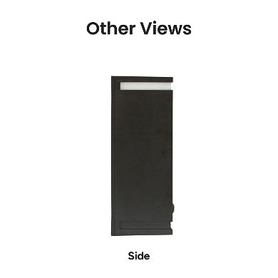 Techko Outdoor Solar Wall Sconce Light - Modern Design