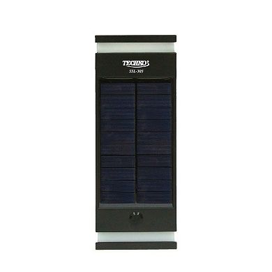 Techko Outdoor Solar Wall Sconce Light Bi-directional - Modern Design