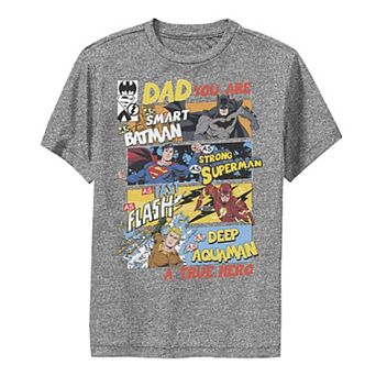 Boys 8-20 Justice League Dad Graphic Tee