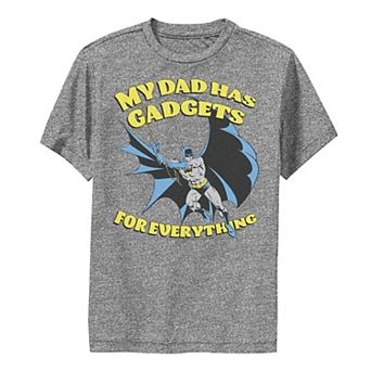 Boys 8-20 DC Comics Father's Day Batman Dad Has Gadgets Graphic Tee