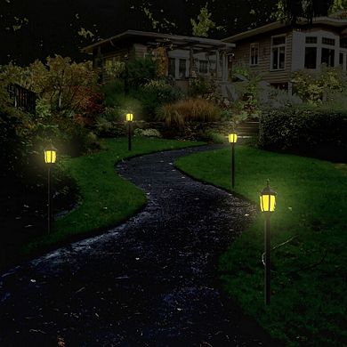 Techko Outdoor Solar Pathway Light - Vintage Design