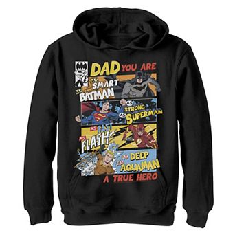 Boys 8-20 Justice League Dad Hoodie