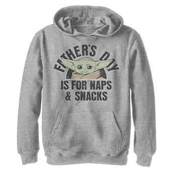 Boys 8-20 Star Wars Naps and Snacks Father's Day Hoodie