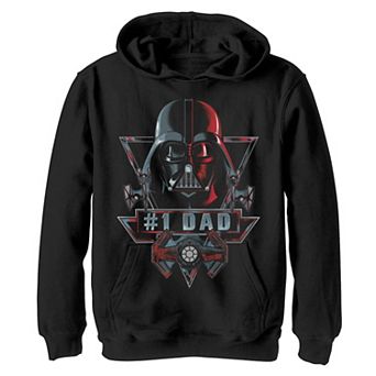 Boys 8-20 Star Wars Darth Vader #1 Dad Collage Hoodie