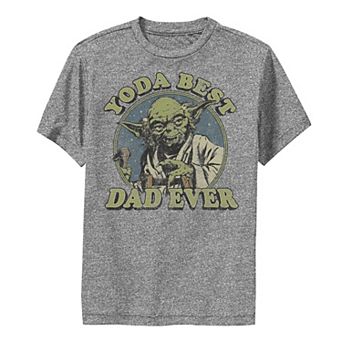 Boys 8-20 Star Wars Yoda Best Dad Ever Graphic Tee