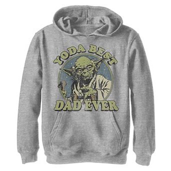Boys 8-20 Star Wars Yoda Best Dad Ever Hoodie