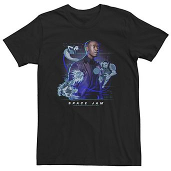 Big & Tall Space Jam 2 Algrythm Purple Suit Poster Tee