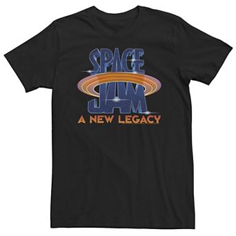 Big & Tall Space Jam 2 Render Logo Poster Tee