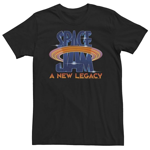 Big & Tall Space Jam 2 Render Logo Poster Tee