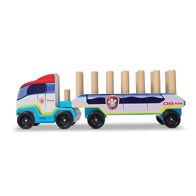 Melissa & Doug PAW Patrol Wooden ABC Block Truck