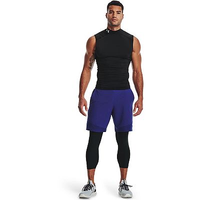 Men's Under Armour HeatGear® Three-Quarter Base Layer Leggings
