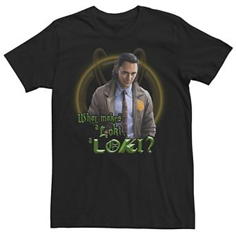 Men's Marvel Loki What Makes Loki, Loki? Tee