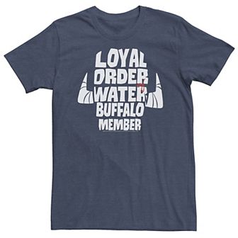 Big & Tall The Flintstones Loyal Order Of Water Buffalo Member Tee