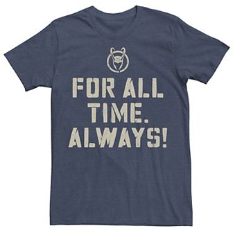 Men's Marvel Loki For All Time Always Tee