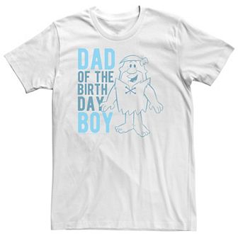 Big & Tall The Flintstones Dad of the Birthday Boy Tee