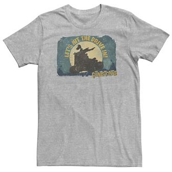 Big & Tall The Flintstones Let's Hit The Drive In Tee