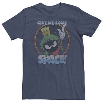 Big & Tall Looney Tunes Marvin The Martian "Give Me Some Space!" Tee
