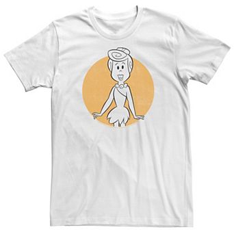 Big & Tall The Flintstones Wilma Kanji Big Face Tee