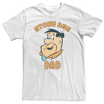 Big & Tall The Flintstones Fred Flintstone Stone Age Dad Tee