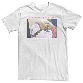 Big & Tall Looney Tunes Bugs Bunny Living My Best Life Tee