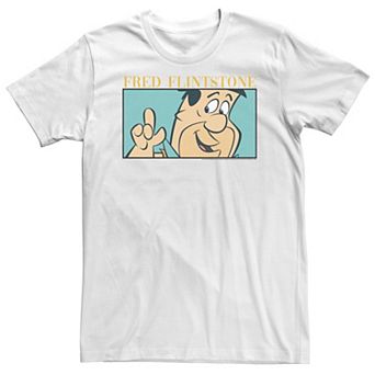 Big & Tall Fred Flintstone Box Up Panel Tee