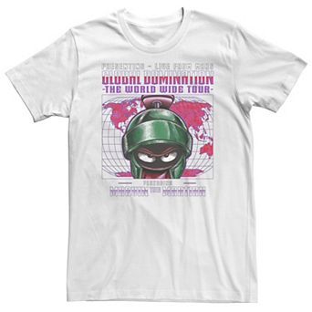Big & Tall Looney Tunes Marvin The Martian Global Domination Tee