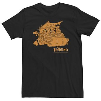 Big & Tall Kanji The Flintstones Poster Tee