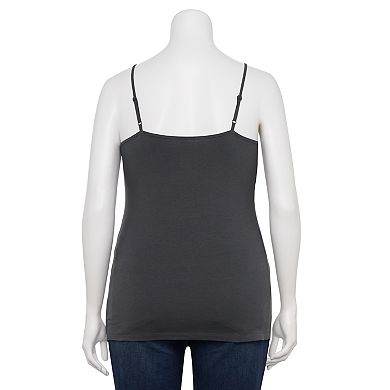 Plus Size Sonoma Goods For Life® Spaghetti Strap Cami