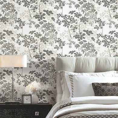 Roommates Queen Annes Lace Peel & Stick Wallpaper
