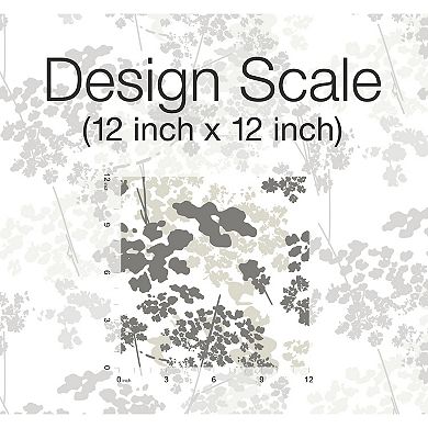 Roommates Queen Annes Lace Peel & Stick Wallpaper