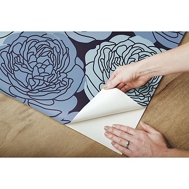 Roommates Bed Of Roses Peel & Stick Wallpaper