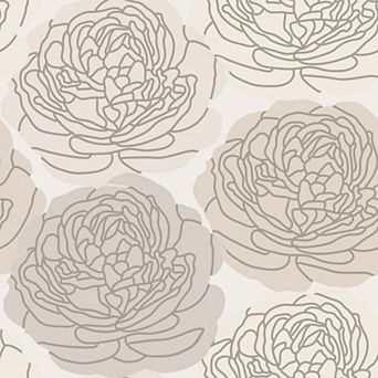 Roommates Bed Of Roses Peel & Stick Wallpaper